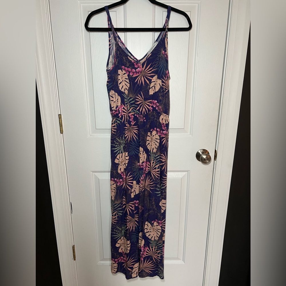 Summer Tropical Vacation Maxi Dress